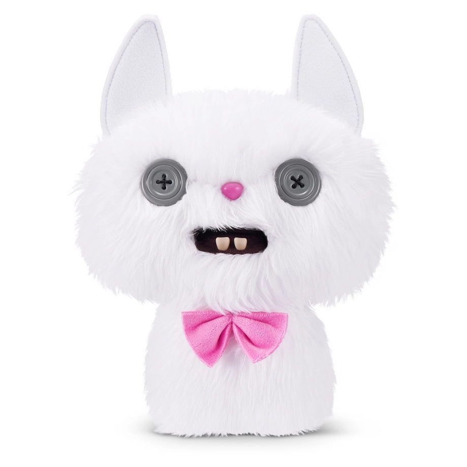 Zuru Fuggler Alley Cats Plush 9" (Cheezee White)