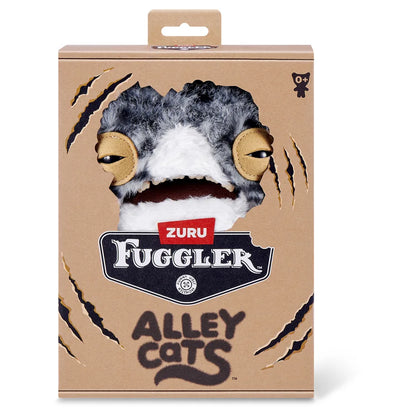 Zuru Fuggler Alley Cats Plush 9" (Wide-Eyed Cat)