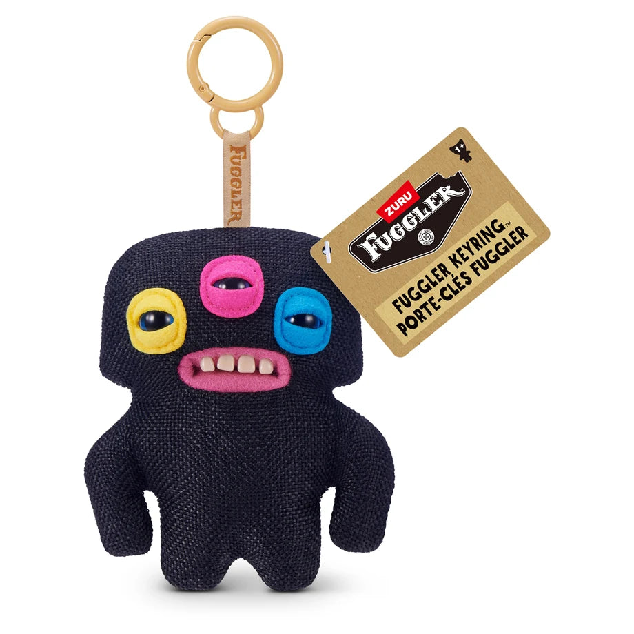 Zuru Fuggler Mini Series 6 Keyring 5" (Annoyed Alien Black)