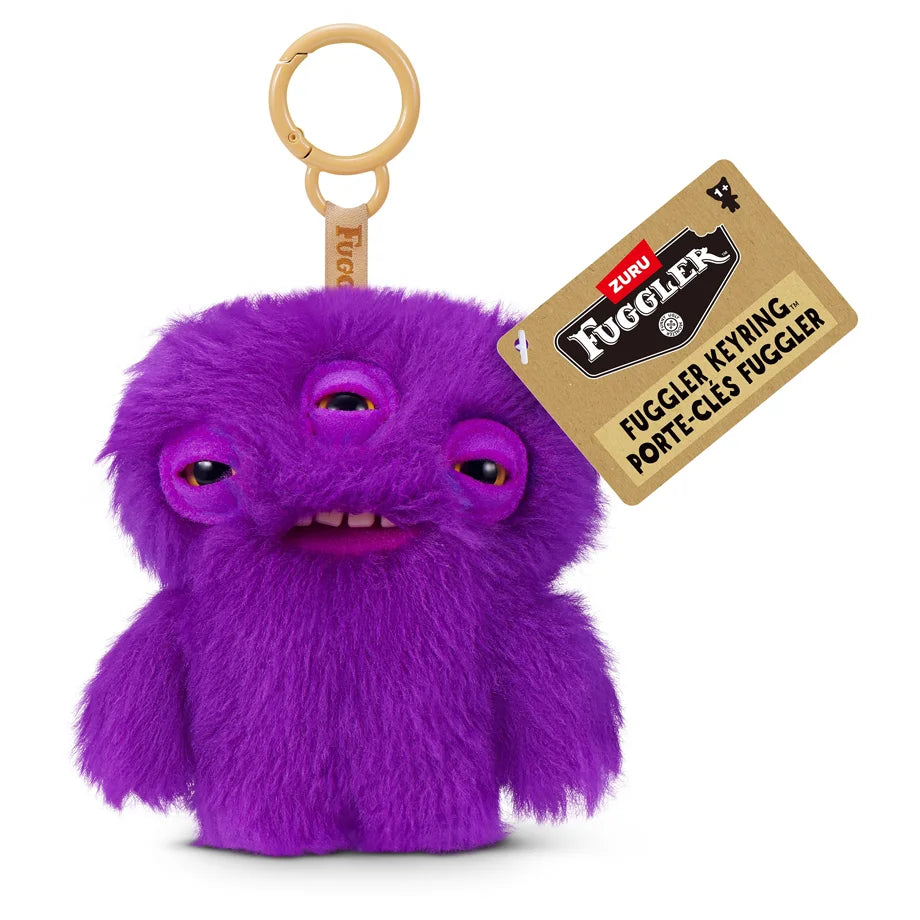 Zuru Fuggler Mini Series 6 Keyring 5" (Annoyed Alien Purple)