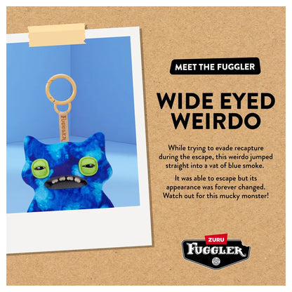 Zuru Fuggler Mini Series 6 Keyring 5" (Wide-Eyed Weirdo Blue)
