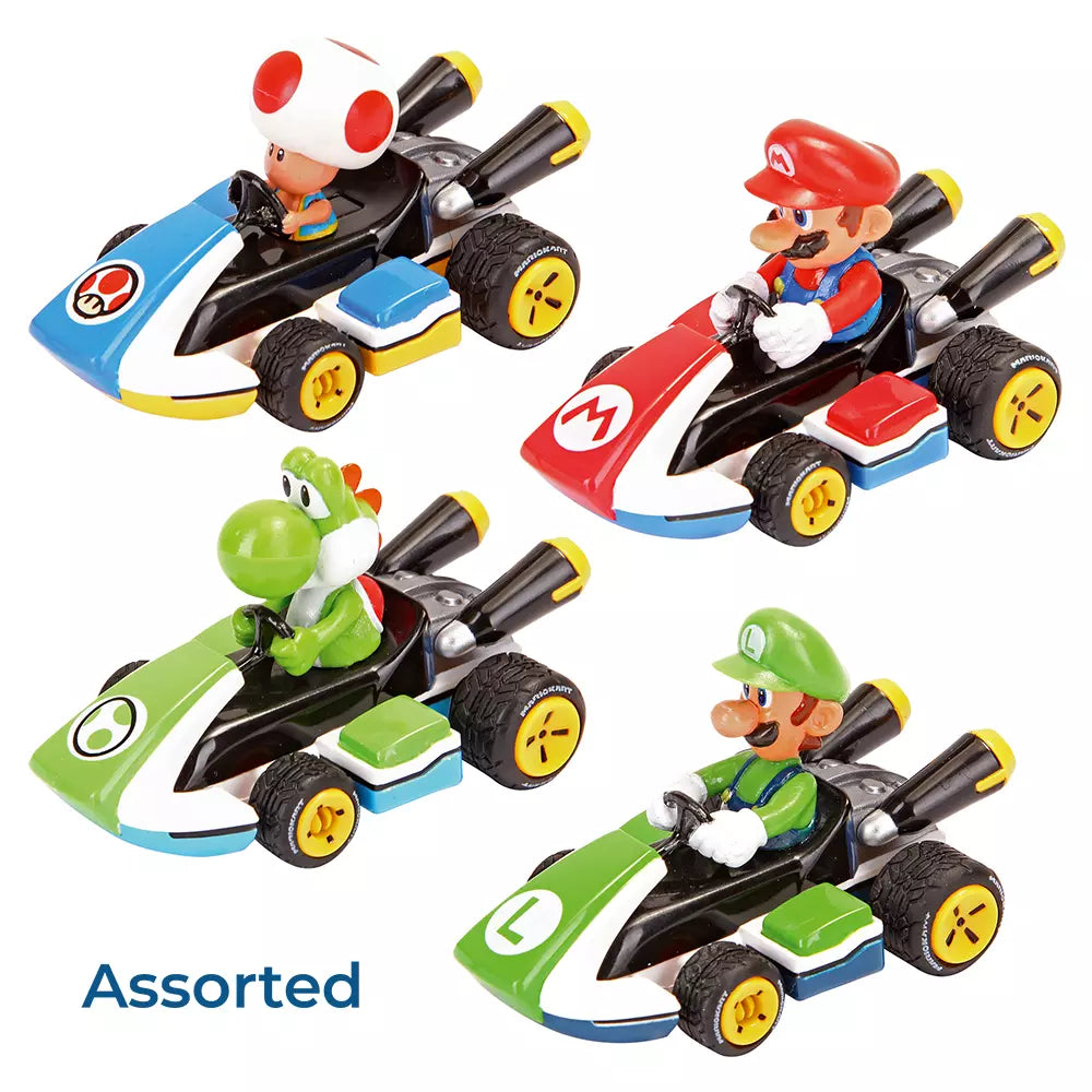 Carrera Pull N Speed Mario Kart Assorted Carrera Pull N Speed Mario Kart Assorted