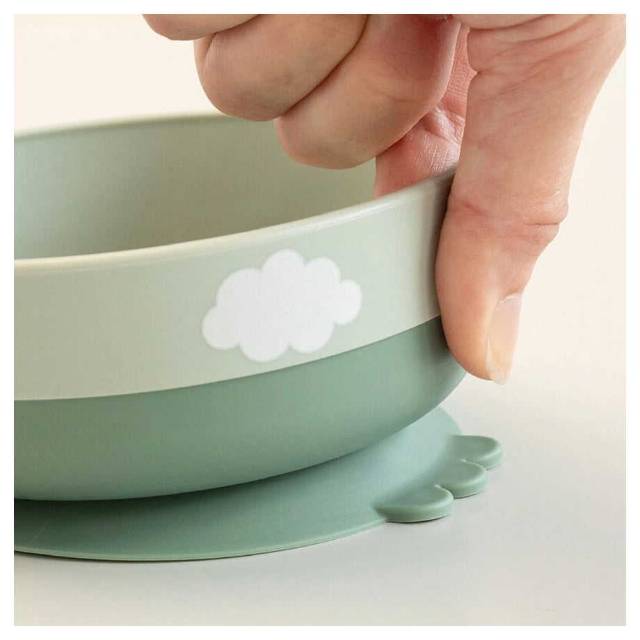 Done By Deer Foodie First Meal Set Happy Clouds (Green)