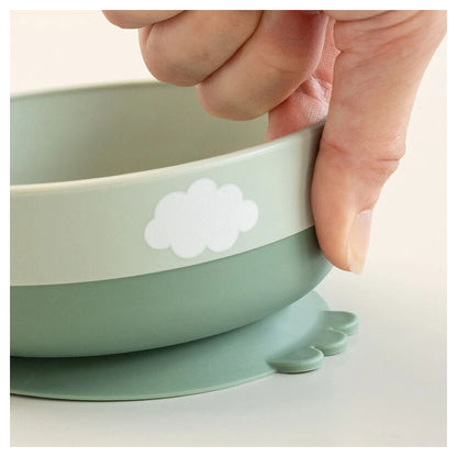 Done By Deer Foodie First Meal Set Happy Clouds (Green)