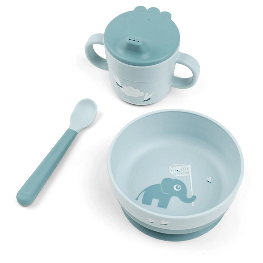 Done By Deer Foodie First Meal Set Elphee (Blue)