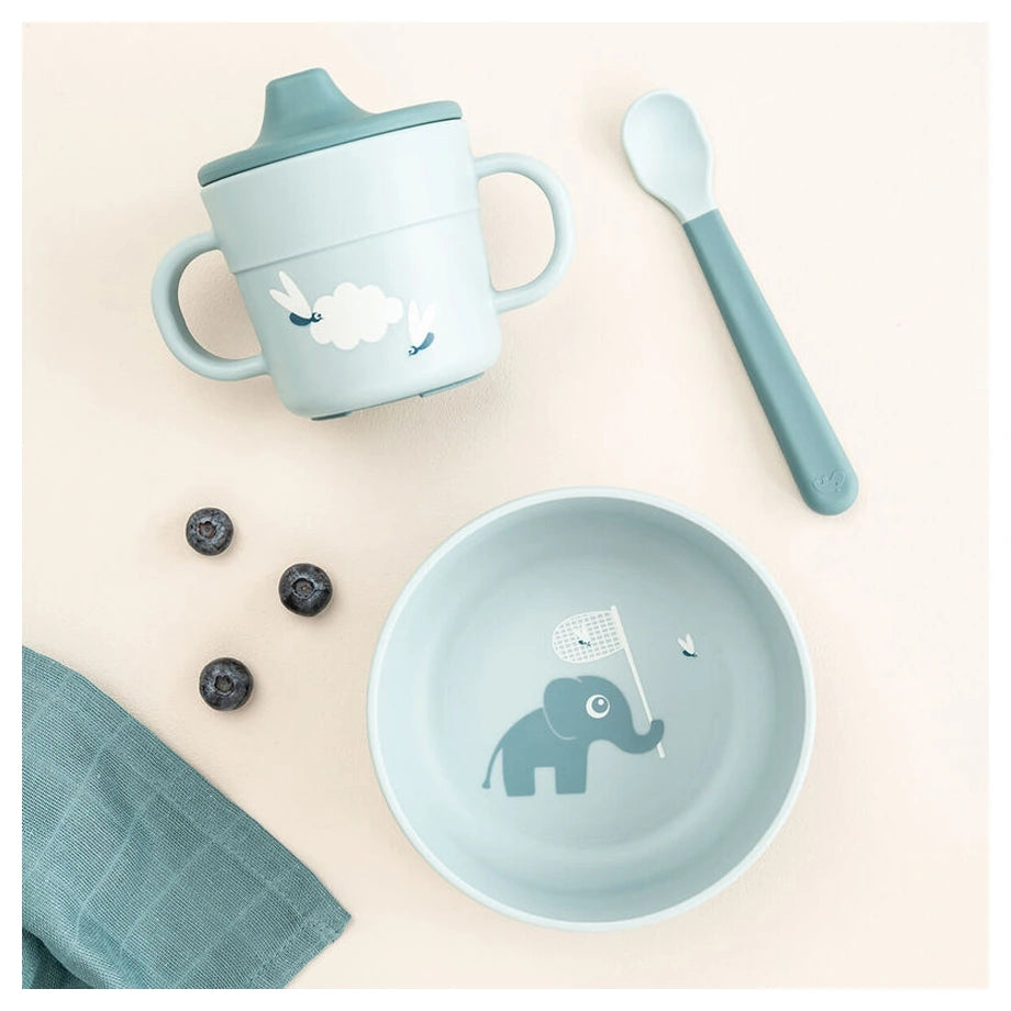Done By Deer Foodie First Meal Set Elphee (Blue)