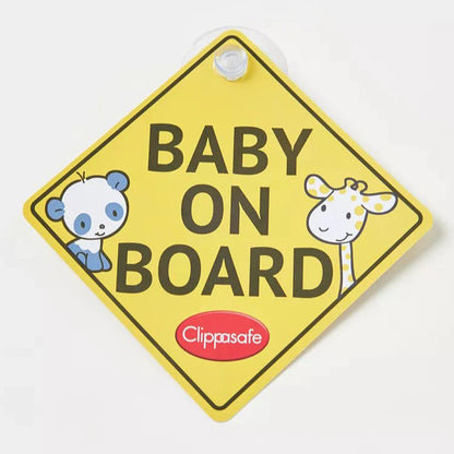 Clippasafe Baby On Board / Child On Board Sign