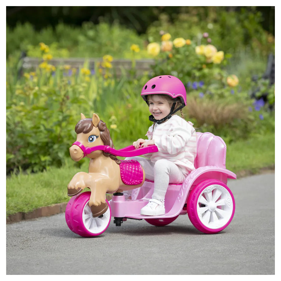 HTI-EVO 6V Ride-On Pony Carriage