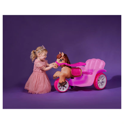 HTI-EVO 6V Ride-On Pony Carriage