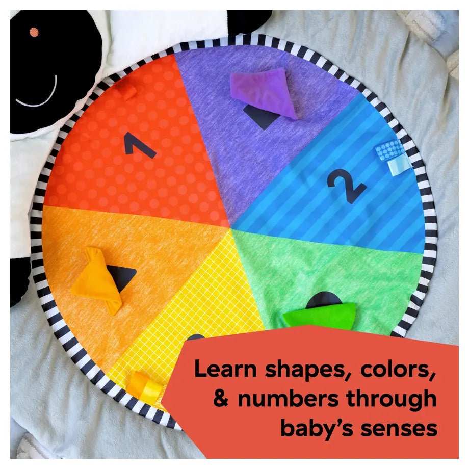 Bright Starts Baby Einstein Zen's Activity Milestones Plush Gym