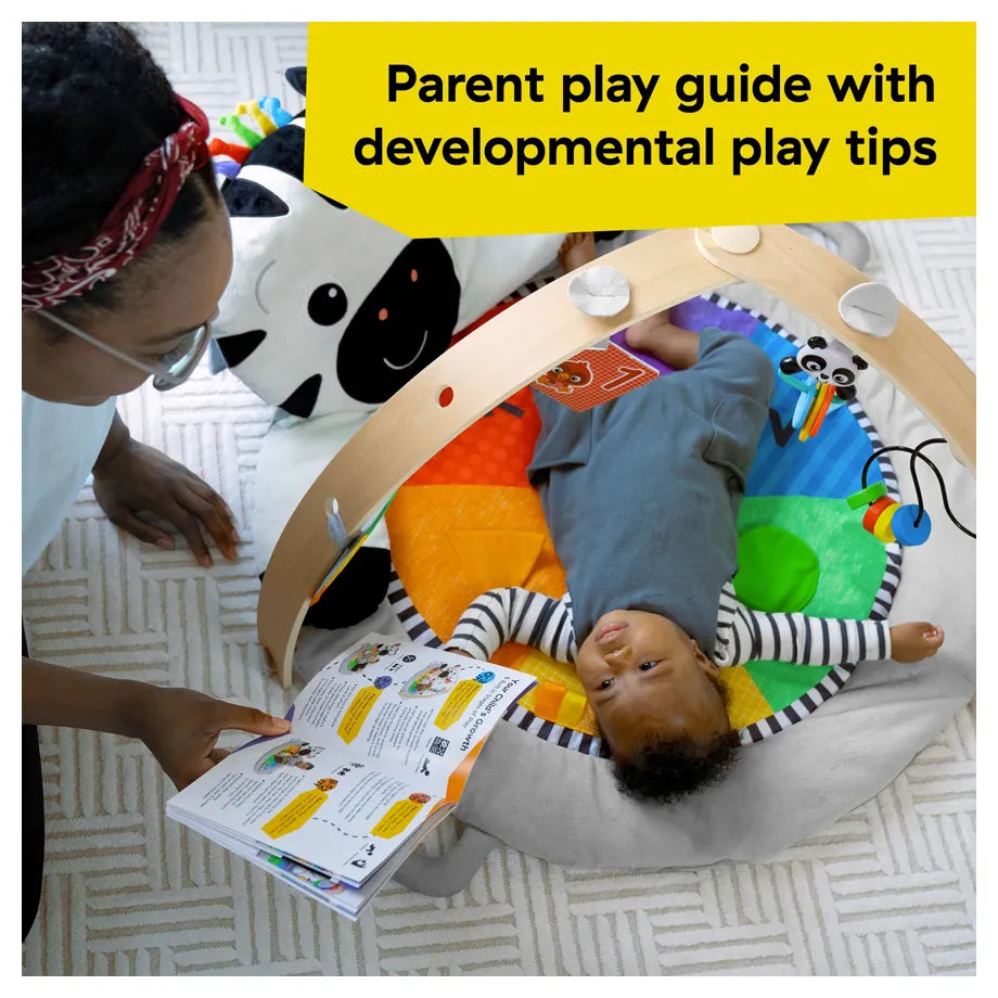 Bright Starts Baby Einstein Zen's Activity Milestones Plush Gym