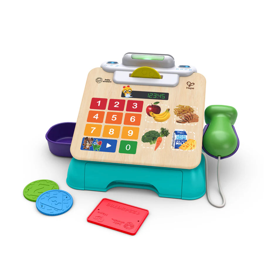 لعبة تسجيل النقود Magic Touch من Baby Einstein + Hape لعبة تسجيل النقود Magic Touch من Baby Einstein + Hape