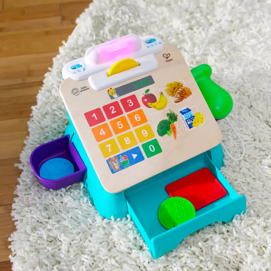 لعبة تسجيل النقود Magic Touch من Baby Einstein + Hape لعبة تسجيل النقود Magic Touch من Baby Einstein + Hape