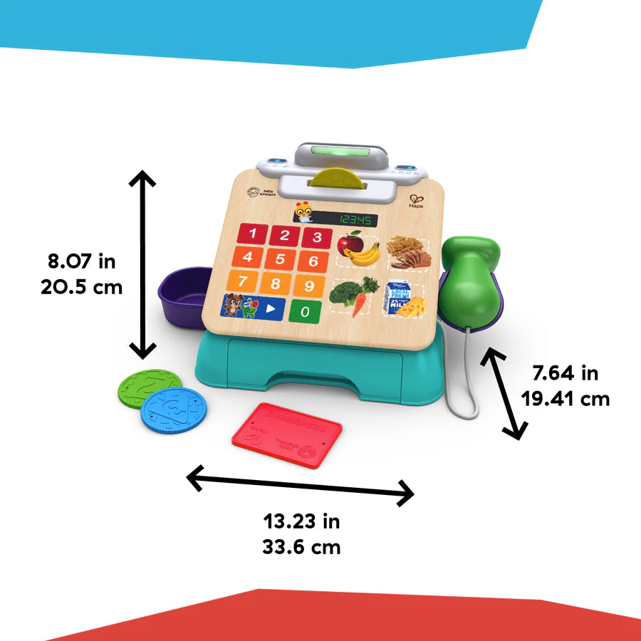 لعبة تسجيل النقود Magic Touch من Baby Einstein + Hape لعبة تسجيل النقود Magic Touch من Baby Einstein + Hape