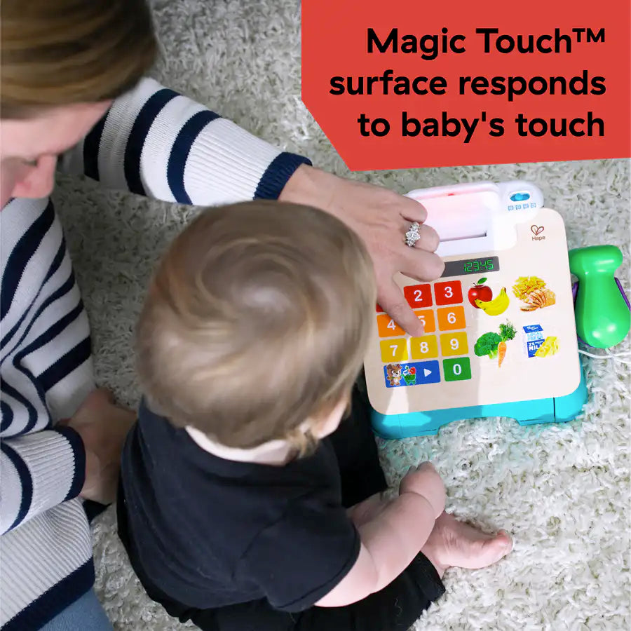 لعبة تسجيل النقود Magic Touch من Baby Einstein + Hape لعبة تسجيل النقود Magic Touch من Baby Einstein + Hape