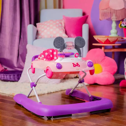 Bright Starts Minnie Mouse Go,Go Bows 3-in-1 Car Walker