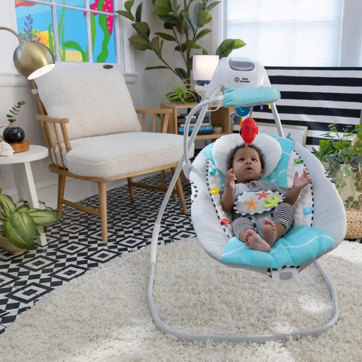 Baby Einstein Curious Comfort Compact Swing