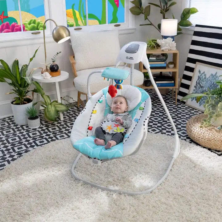 Baby Einstein Curious Comfort Compact Swing