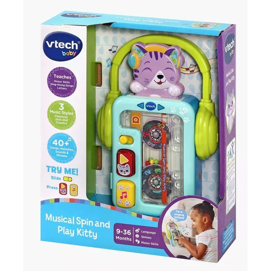 Vtech Musical Spin And Play Kitty (Vtuk) Vtech Musical Spin And Play Kitty (Vtuk)