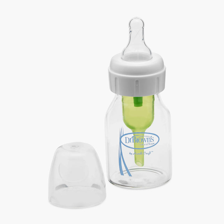 Dr. Browns 2 oz/60 ml Glass Standard Bottle, 1-Pack