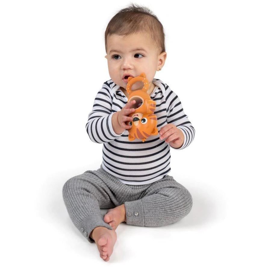 Baby Einstein Teethe Wobble Tiger Teether Toy Baby Einstein Teethe Wobble Tiger Teether Toy