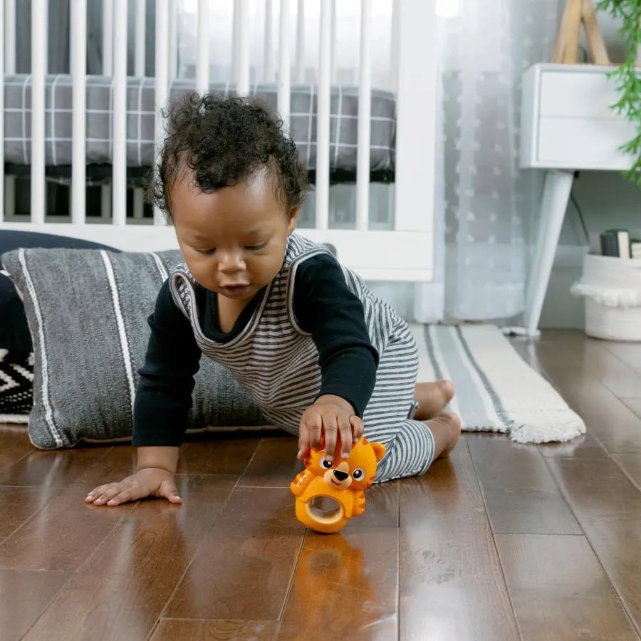 Baby Einstein Teethe Wobble Tiger Teether Toy Baby Einstein Teethe Wobble Tiger Teether Toy