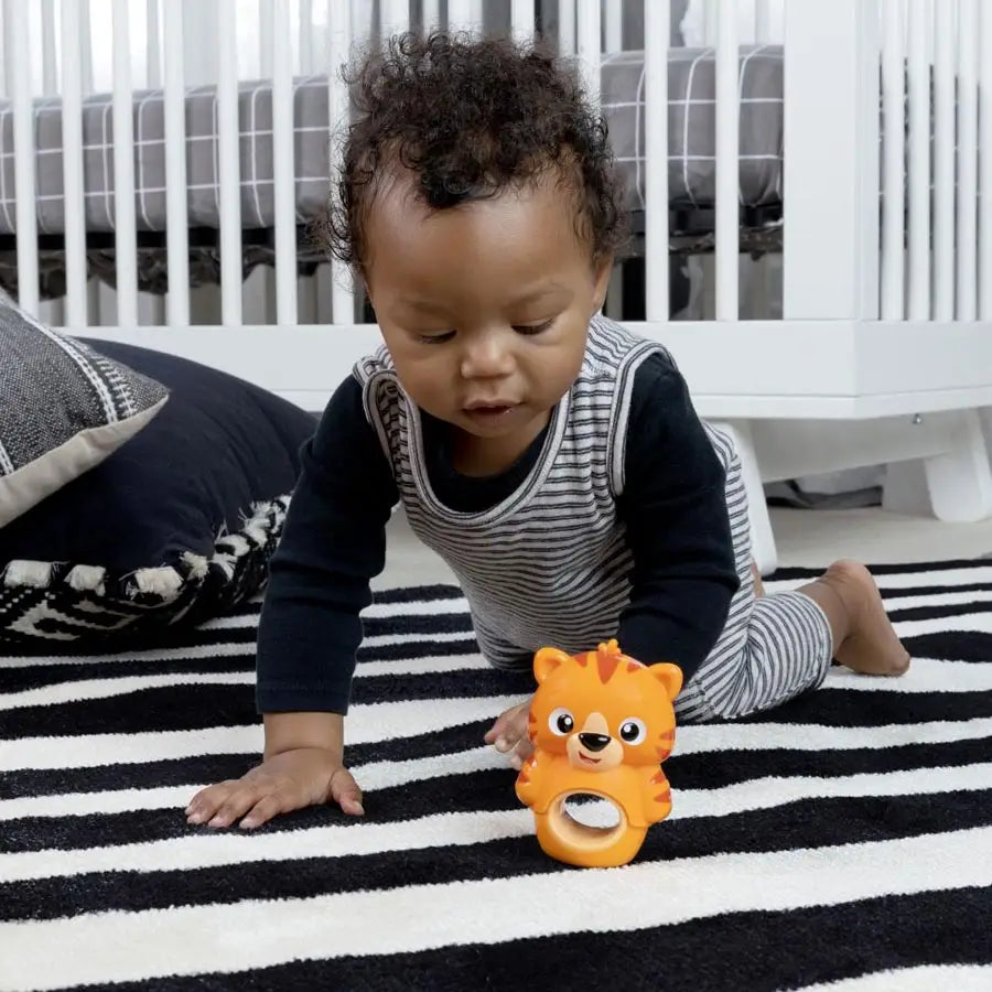 Baby Einstein Teethe Wobble Tiger Teether Toy Baby Einstein Teethe Wobble Tiger Teether Toy
