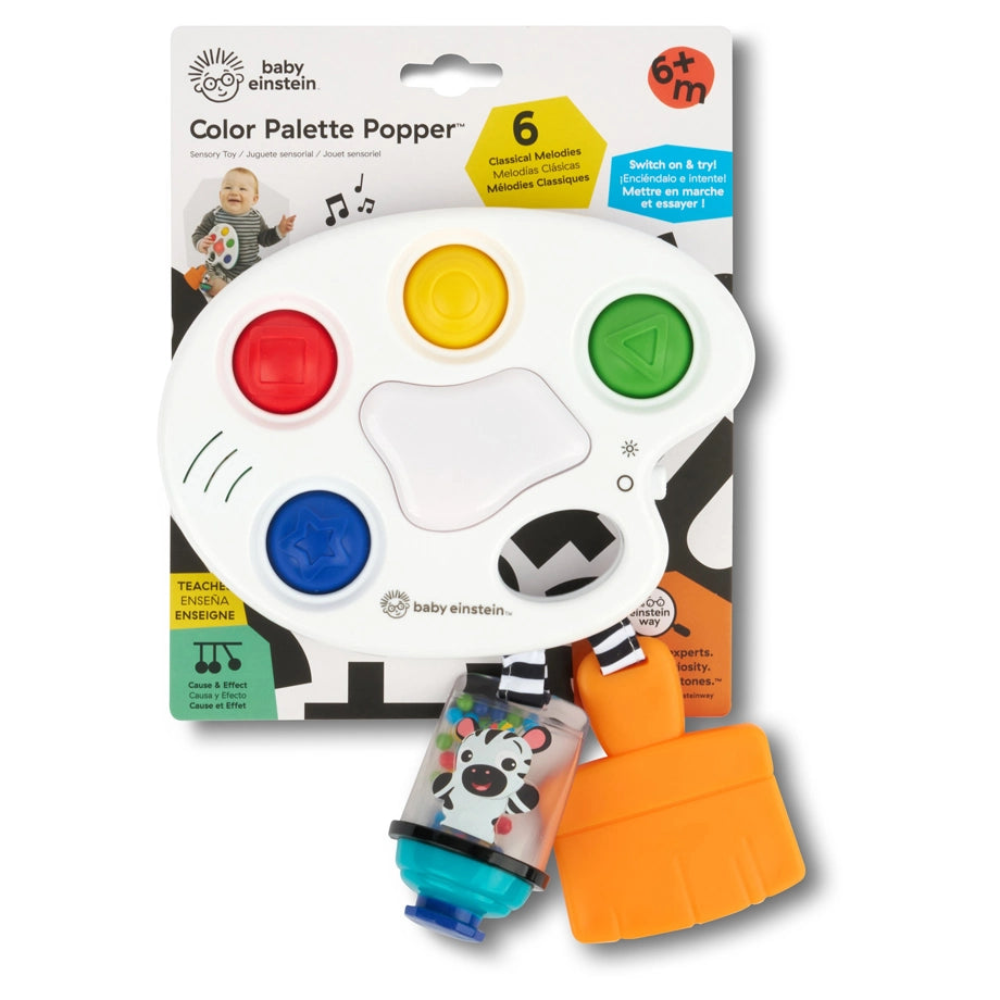 Baby Einstein Color Palette Popper Sensory Toy