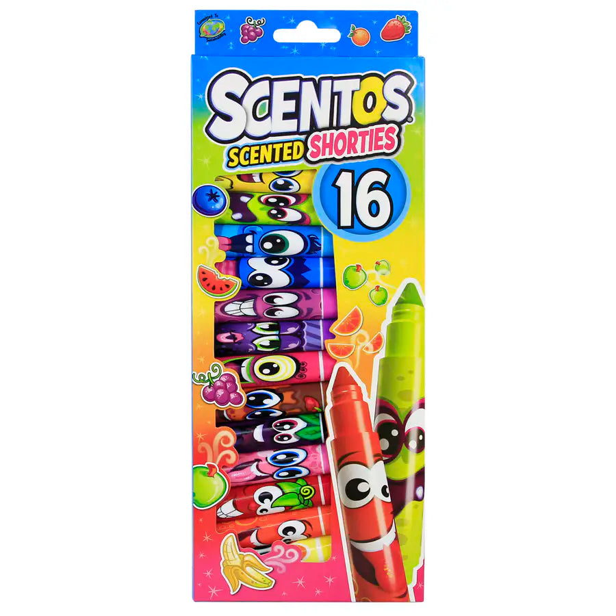 أقلام تحديد قصيرة معطرة من Scentos (عبوة من 16 قطعة) أقلام تحديد قصيرة معطرة من Scentos (عبوة من 16 قطعة)