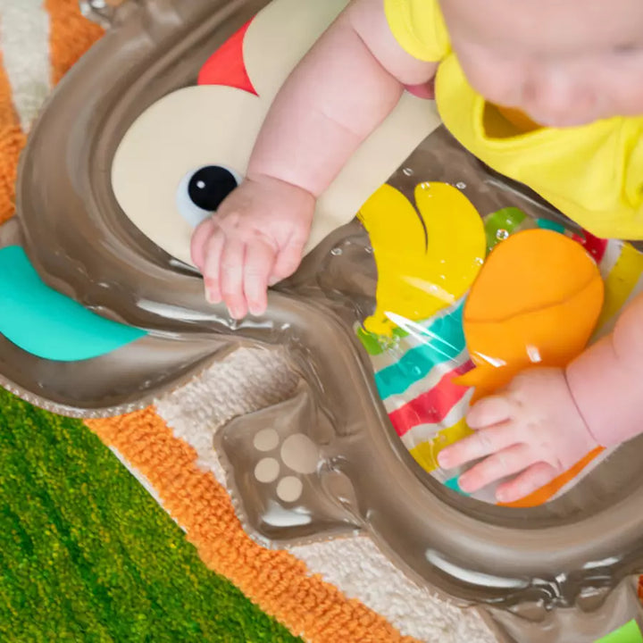 Bright Starts Hungry Monkey Tummy Time Water Mat