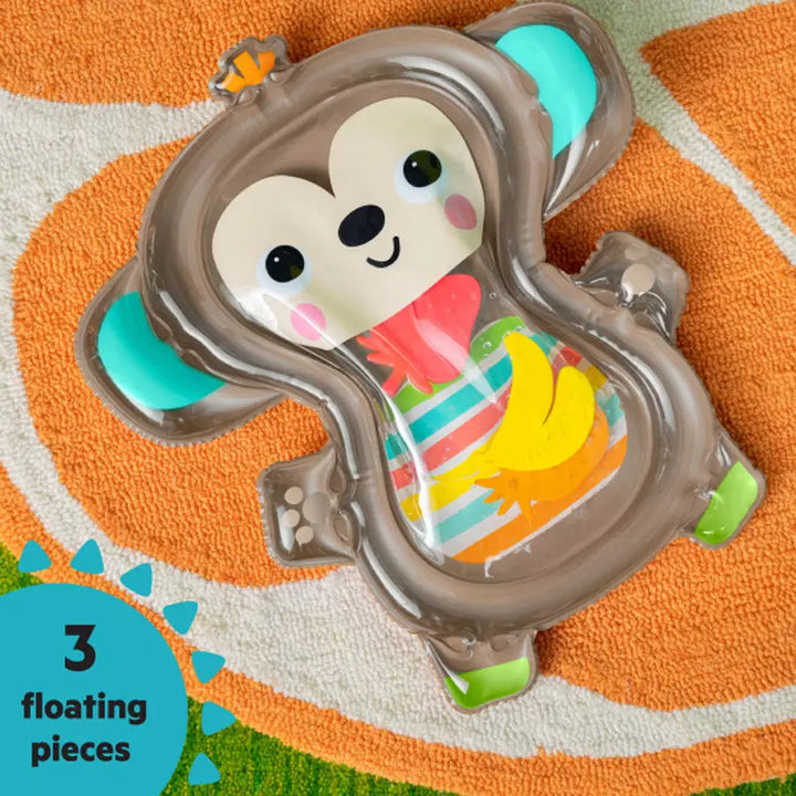 Bright Starts Hungry Monkey Tummy Time Water Mat