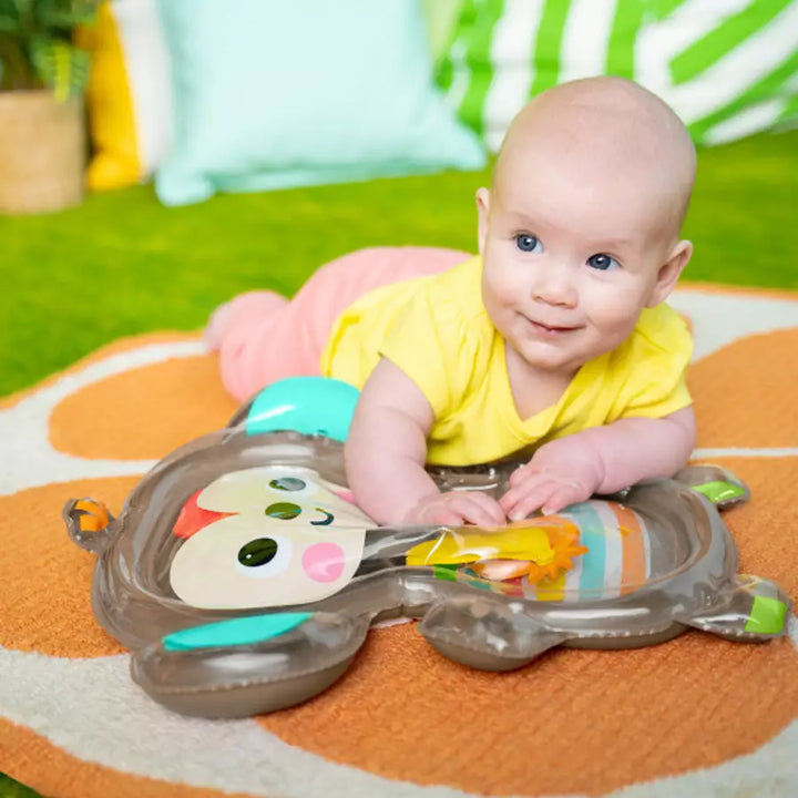 Bright Starts Hungry Monkey Tummy Time Water Mat