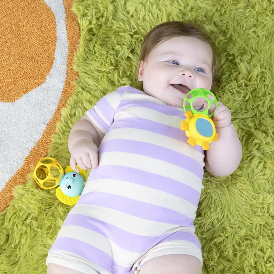 لعبة Oball Soothing Pals Peg من Bright Starts (عبوة من قطعتين) لعبة Oball Soothing Pals Peg من Bright Starts (عبوة من قطعتين)