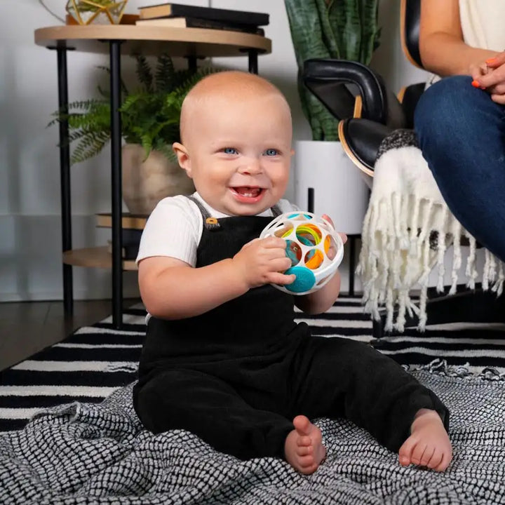 Baby Einstein Grip Spin Oball  Rattle Toy