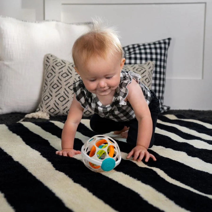 Baby Einstein Grip Spin Oball  Rattle Toy