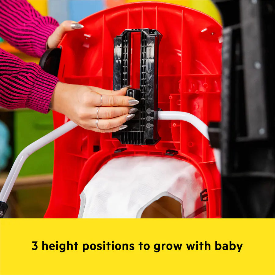 Bright Starts Little Speedster 3-in-1 Car Walker – Red Racer