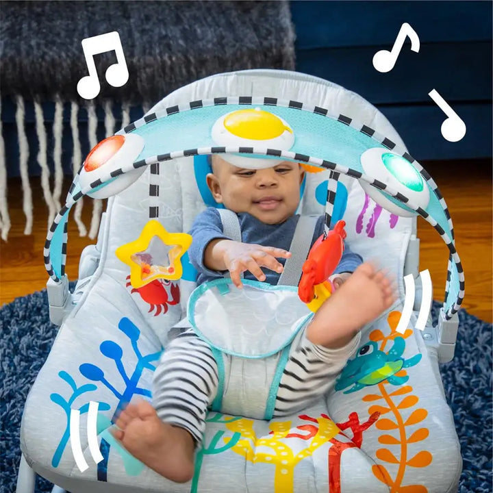 Baby Einstein Kick To It Opus  Musical Infant To Toddler Rocker