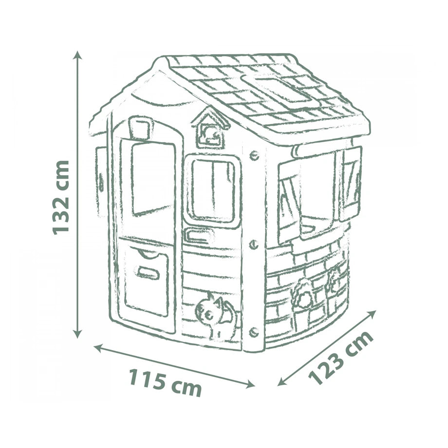 Smoby Life Jura Lodge Playhouse