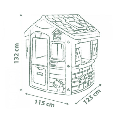 Smoby Life Jura Lodge Playhouse
