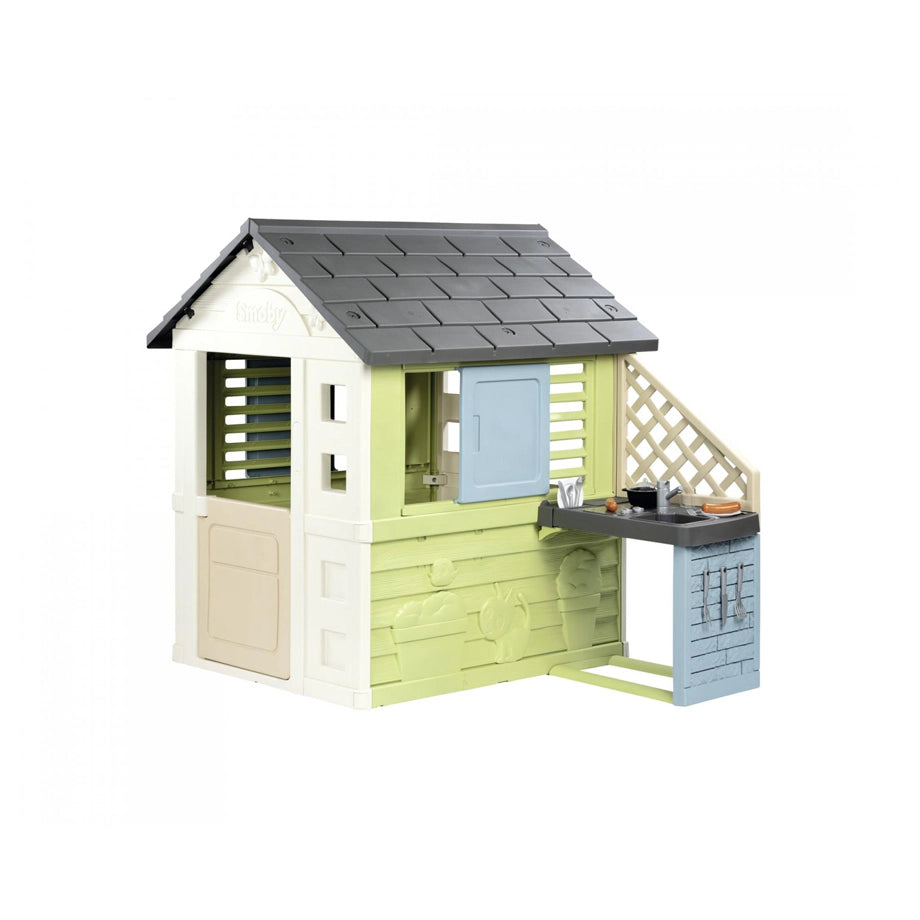 Smoby Pretty House with Summer Kitchen