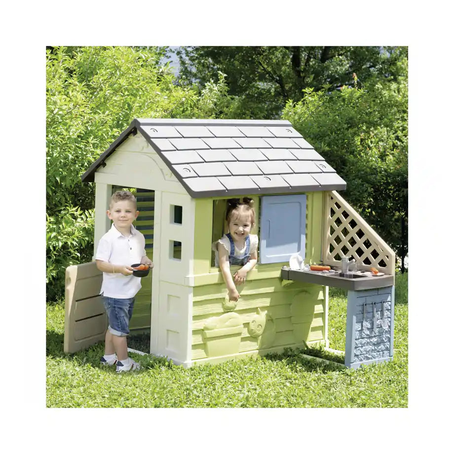 Smoby Pretty House with Summer Kitchen