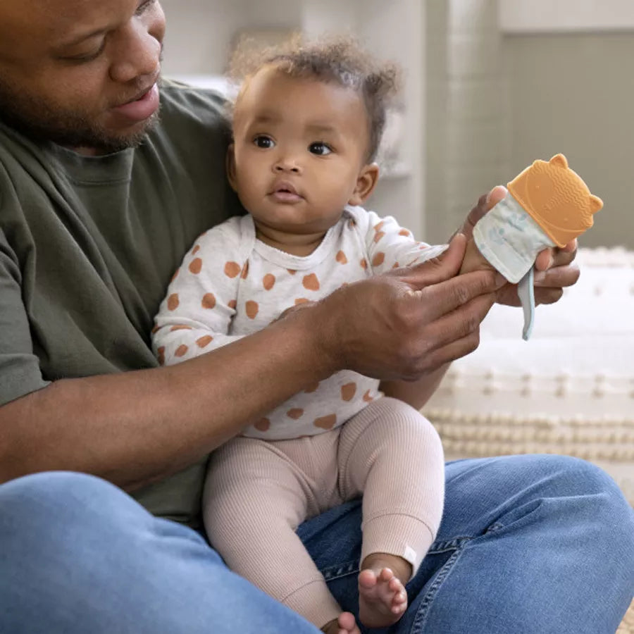Ingenuity Teether Mitt Peg Toy - Kitt Ingenuity Teether Mitt Peg Toy - Kitt