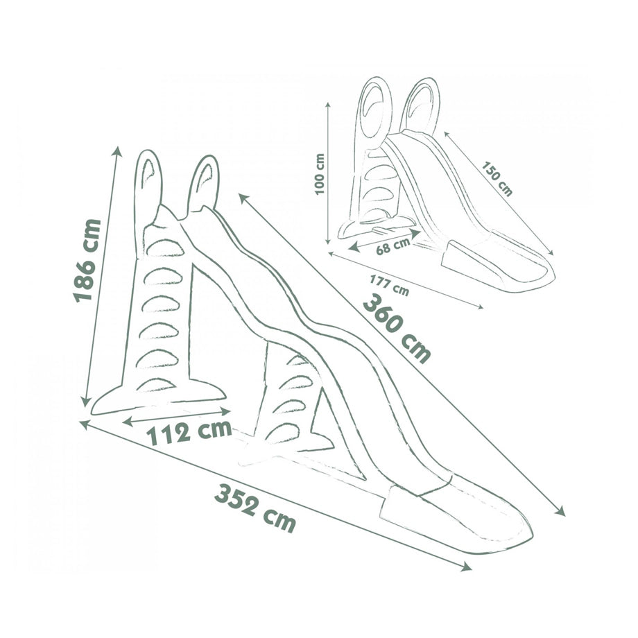 Smoby Toboggan Super Megagliss Slide