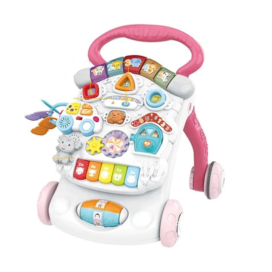 Oobidoo 3-in-1 Baby Walker with Musical Activity Panel (9M+)
