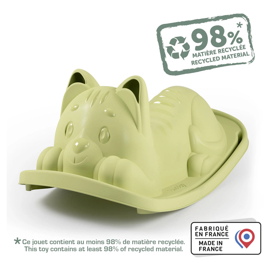 Smoby Life Cat Rocker Green