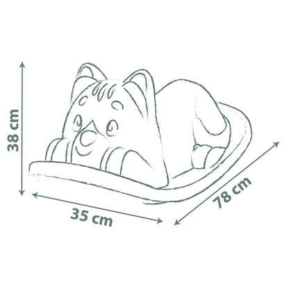 Smoby Life Cat Rocker Green