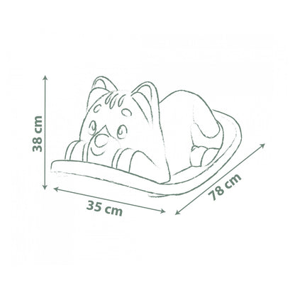 Smoby Life Cat Rocker Blue