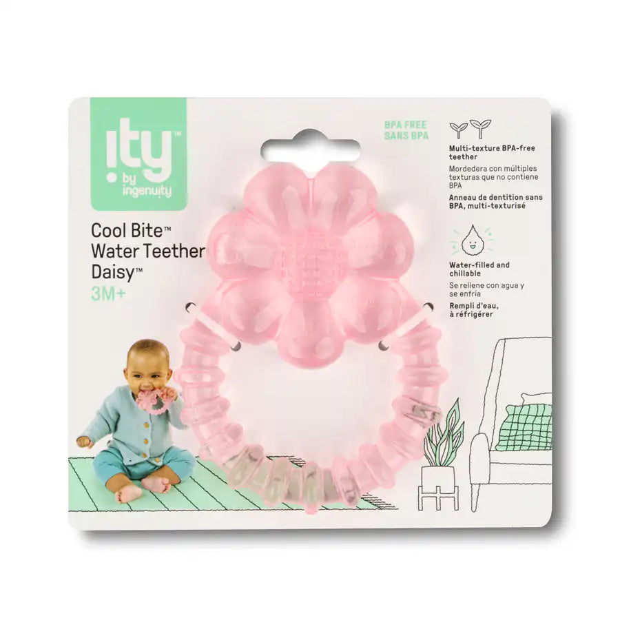 Ingenuity Cool Bite Water Teether - Daisy Ingenuity Cool Bite Water Teether - Daisy
