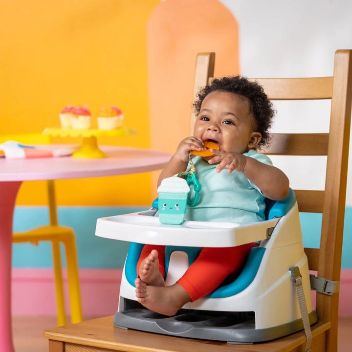 Bright Starts Perfect Pair 2-In-1 Teether Toy Coffee Donut Avocado Toast