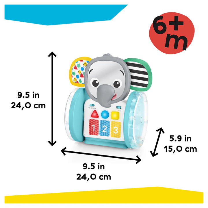 Baby Einstein Chase & Tap Earl Interactive Crawling Toy
